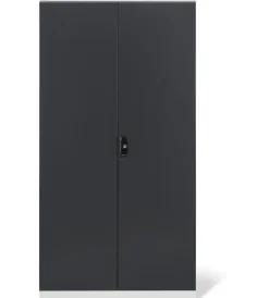 Sale Armadio industriale per garage fami "perform 14001" 2 ante, 4 ripiani in metallo antracite 102,3x55,5x200 cm Officina E Garage