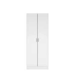 Armadi|Armadio multifunzione 2 ante bianco 70x36x180,9 cm