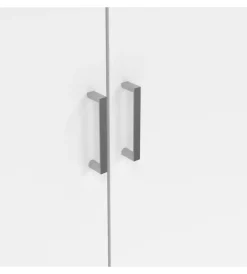 Armadi|Armadio multifunzione 2 ante bianco 70x36x180,9 cm