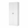 Armadi|Armadio multifunzione bianco 69,2x34,6x170,4 cm