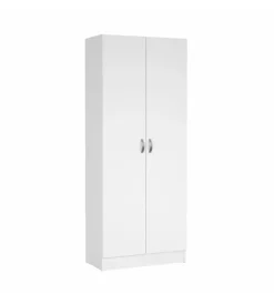 Armadi|Armadio multifunzione bianco 69,2x34,6x170,4 cm