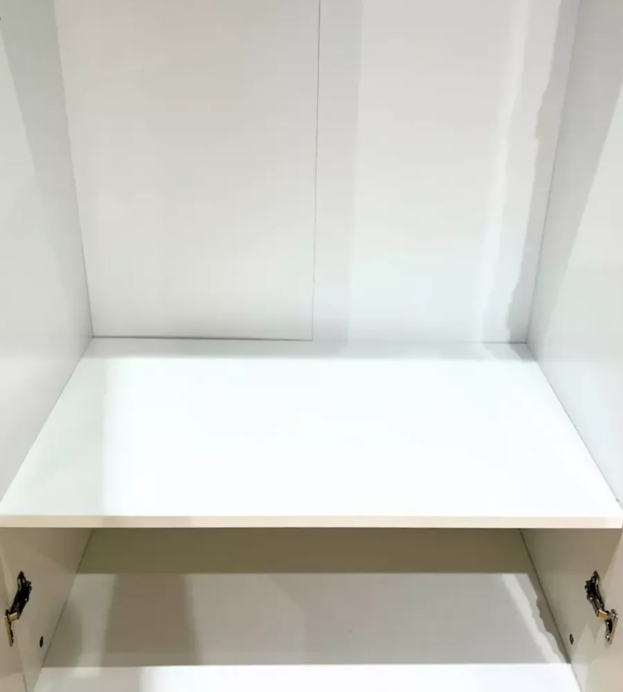 Armadi- Armadio multiuso 6 ante bianco 240x52x207 cm
