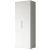 Hot Armadio multiuso 2 ante bianco 80x52x207 cm Armadi