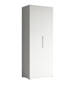 Hot Armadio multiuso 2 ante bianco 80x52x207 cm Armadi