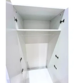 Hot Armadio multiuso 4 ante bianco 160x52x207 cm Armadi