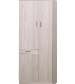 Outlet Armadio multiuso olmo chiaro 3 ante, 77x34x183 cm Mobili Multiuso