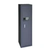 Serratura E Sicurezza|Armadio portafucili elettrico 5 posti in acciaio con tesoretto, 30x30x145 cm