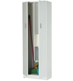 Best Armadio portascope bianco fiammato 62x34x183 cm Mobili Multiuso