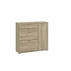 Best Armadio scarpiera quercia con 2 ante e 1 cassetto, 102x33x94,5 cm Scarpiere