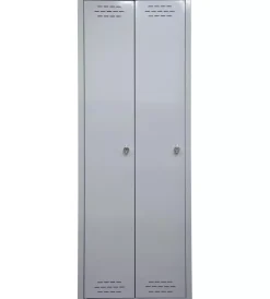 Grima Officina E Garage|Armadio spogliatoio in metallo 2 ante, 60x40x167 cm