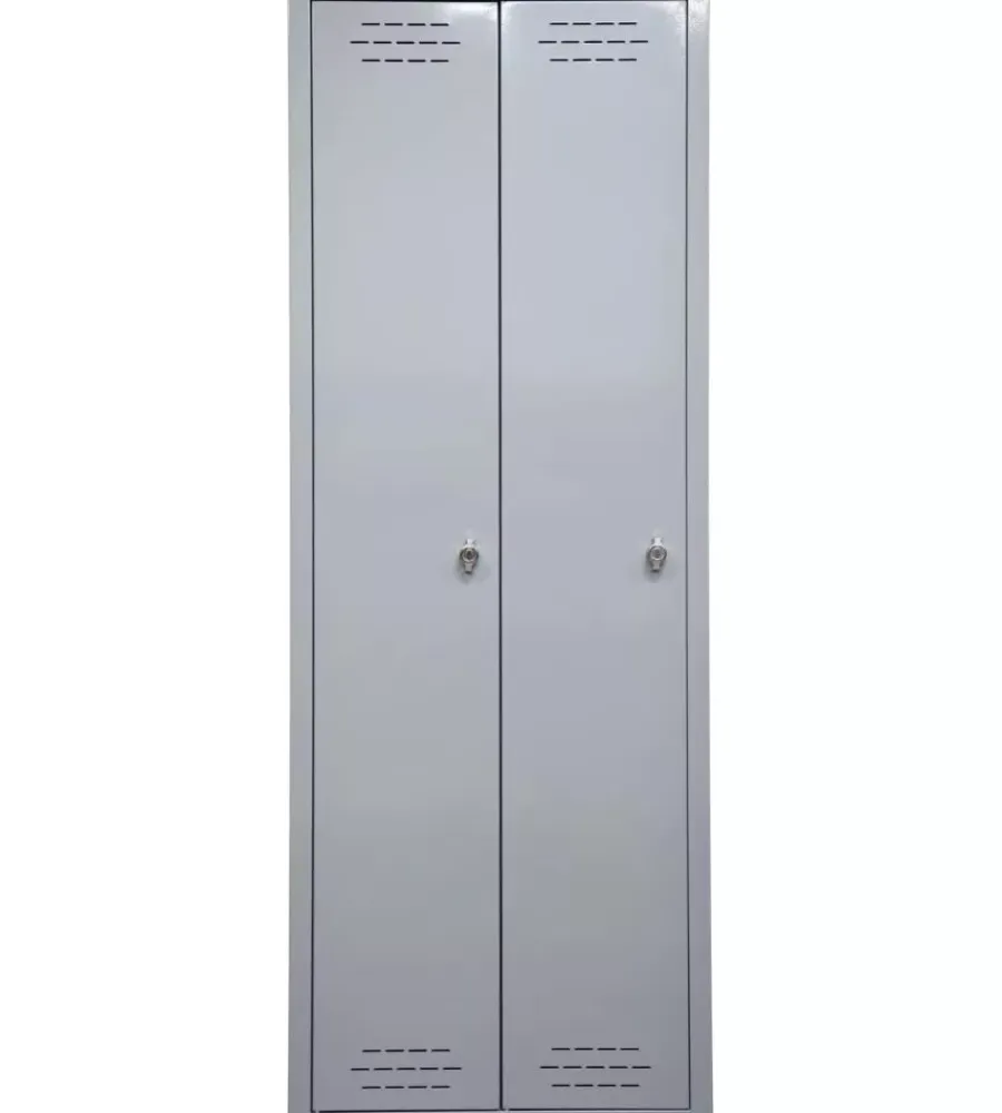 Grima Officina E Garage|Armadio spogliatoio in metallo 2 ante, 60x40x167 cm