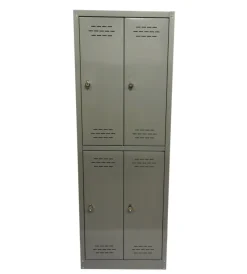 Clearance Armadio spogliatoio in metallo 4 ante, 60x40x167 cm Officina E Garage