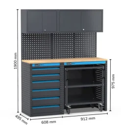 Officina E Garage- Arredamento modulare garage fami