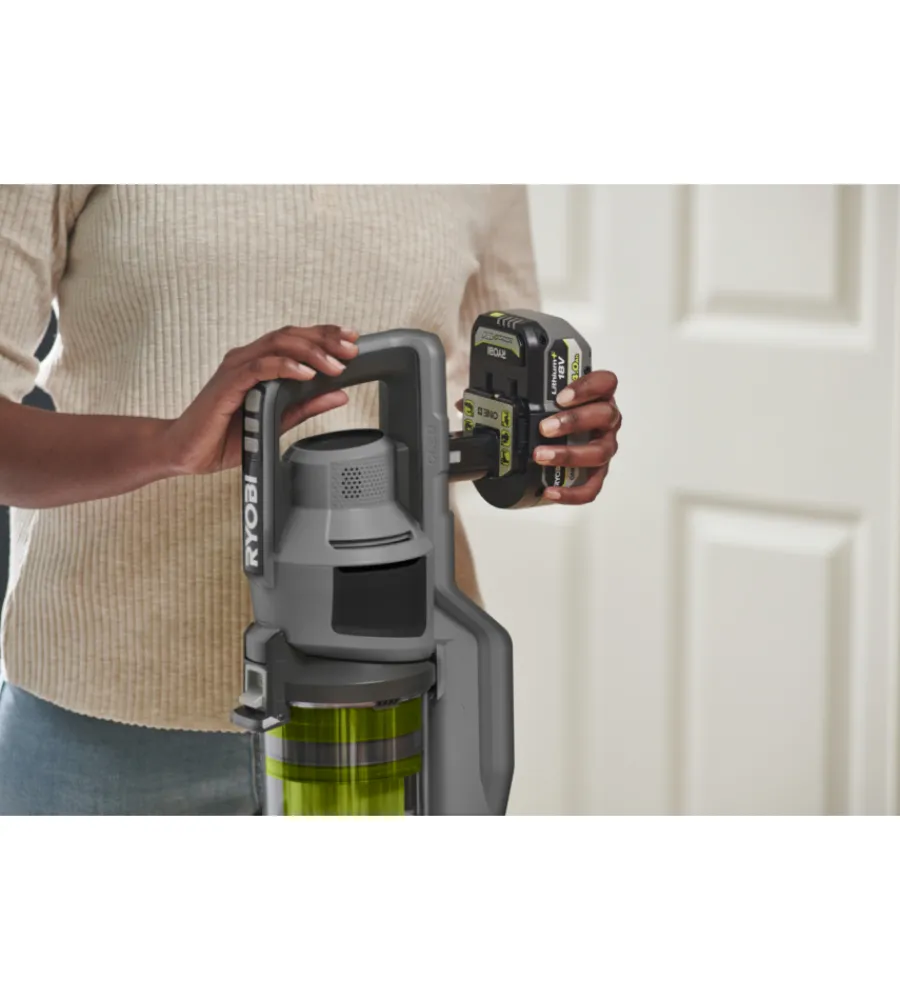 Aspirapolvere a batteria "rsvs18-1c20g" brushless con batteria 18v 2ah Aspirazione