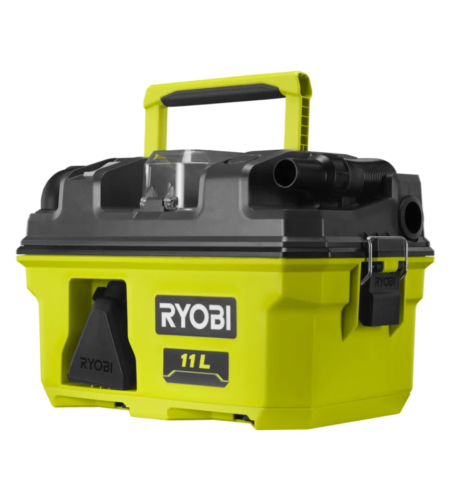 Aspiratori-Ryobi Aspiratore portatile a batteria "rv1811" solo corpo macchina, 18 v