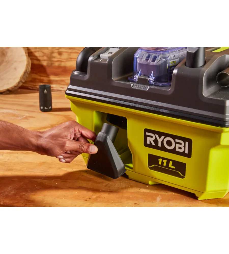 Aspiratori-Ryobi Aspiratore portatile a batteria "rv1811" solo corpo macchina, 18 v