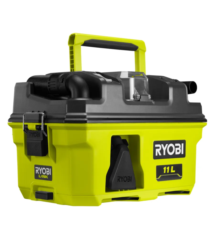 Aspiratori-Ryobi Aspiratore portatile a batteria "rv1811" solo corpo macchina, 18 v
