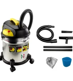 Outlet Aspiratore solidi liquidi elettrico lavor "vac 20s" 1200w 20 lt 40 l/s Aspiratori
