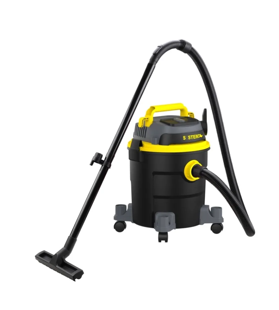 System+ Aspiratori|Aspiratore solidi liquidi elettrico 1200w 20lt 30l/s