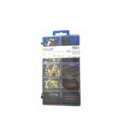 Sistemi Di Fissaggio- Assortimento clip casa 162 pz.