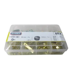 Sistemi Di Fissaggio- Assortimento ganci per quadri 60 pz.