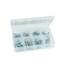 Sistemi Di Fissaggio- Assortimento viti metriche e dadi 125 pz.