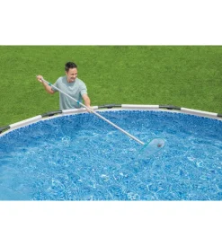 Piscine-Bestway Asta telescopica per pulizia piscina 2,41 mt
