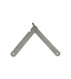 Ferramenta Per Mobili E Infissi|Aste snodate per cavalletti destra + sinistra ferro zincato 250 mm.
