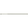 Tessile D'Arredo|Astina per tendine alluminio nichel terminale a cilindro estensibile da 40 a 60 cm