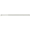 Tessile D'Arredo|Astina per tendine alluminio nichel  terminale a tronchetto estensibile da 60 a 80 cm