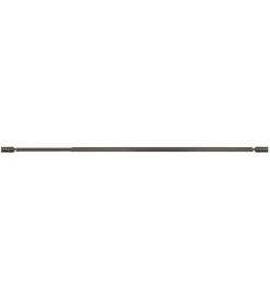 Best Astina per tendine alluminio bronzo terminale a cilindro estensibile da 30 a 40 cm Tessile D'Arredo