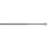 Outlet Astina per tendine nichel tonda a pressione riducibile da 36 a 60 cm Tessile D'Arredo