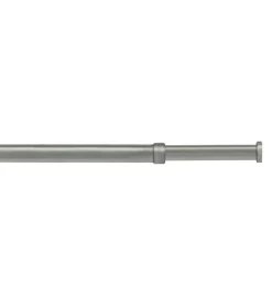 Discount Astina per tendine nichel piatta a pressione estensibile da 90 a 150 cm Tessile D'Arredo