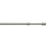 Astina per tendine tonda colore nichel regolabile estensibile da 70 a 110 cm Tessile D'Arredo