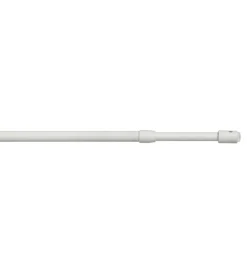 Outlet Astina per tendine tonda colore bianco regolabile estensibile da 30 a 50 cm Tessile D'Arredo