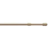 Outlet Astina per tendine tonda colore ottone regolabile estensibile da 50 a 70 cm Tessile D'Arredo