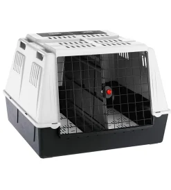 Trasportini Per Cane-Ferplast Atlas car maxi trasportino d'auto per cani 100 x 80 x h 71 cm grigio - .