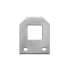 Hot Attaccaglie per specchi 25x30 mm. - 4 pz. Sistemi Di Fissaggio