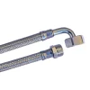 Attacchi Vari- Attacchino flessibile con attacco a pipa maschio - femmina m 1/2" - f 3/4" - 40 cm.