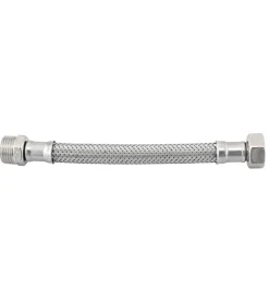Attacchi Vari-Idro-Bric Attacco flessibile flex normale - 1/2m-1/2f da 40 cm.