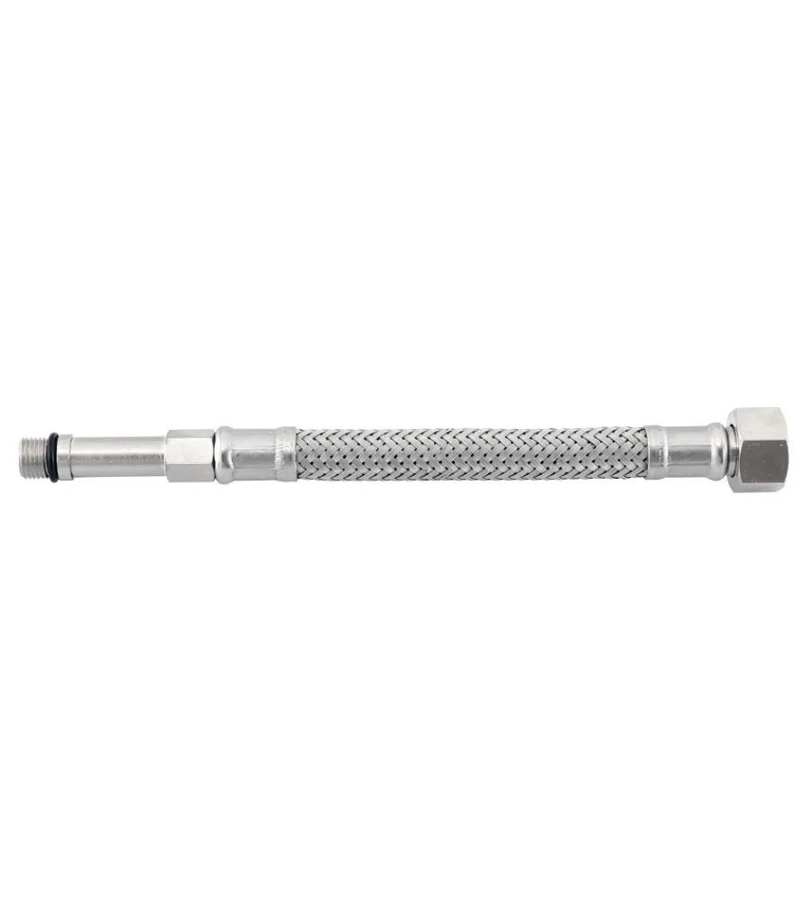 Attacchi Vari-Idro-Bric Attacco inox m lunghezza 40cm 3/8f 10x1