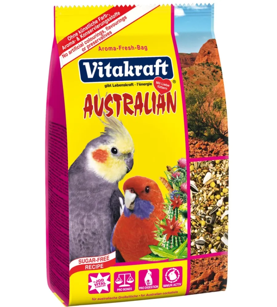 Alimento Per Uccelli-Vitakraft Australian mangime - sacchetto -