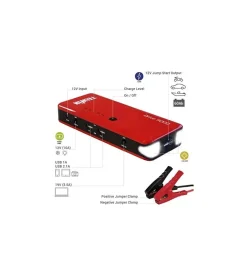 Telwin Elettrico|Avviatore booster portatile drive 1250 per auto e moto