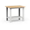 Officina E Garage|Banco da lavoro garage fisso fami "work" in legno di faggio e lamiera grigio chiaro 102,4x75x88,2 cm