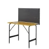 Officina E Garage-Valex Banco da lavoro richiudibile con pannello - 117x60x145 cm