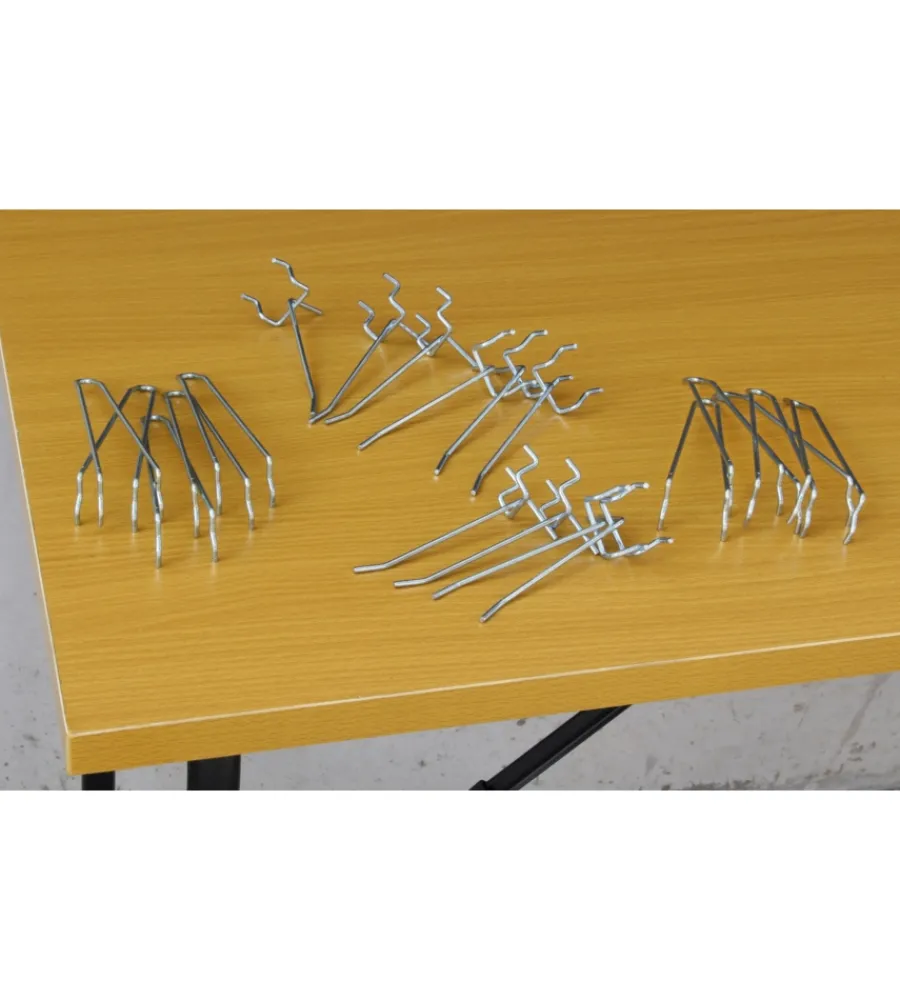 Officina E Garage-Valex Banco da lavoro richiudibile con pannello - 117x60x145 cm