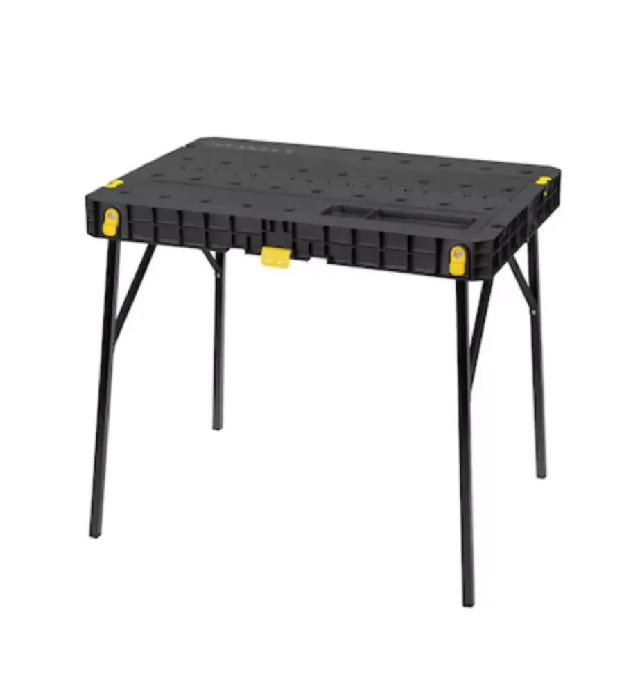 Officina E Garage-Stanley Banco da lavoro "essential" in polipropilene, 80x61x73,6 cm