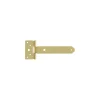 Clearance Bandella con cerniera, leggera 400 x 33 x 2,0 mm. - zincato giallo Sistemi Di Fissaggio