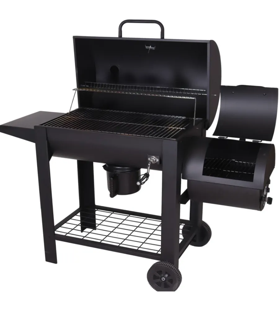 Arnold Barbecue|Barbecue a carbone "colorado" con affumicatore 66x42 cm