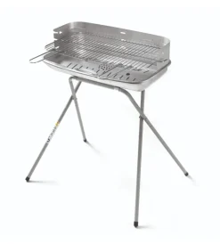 Ompagrill Barbecue|Barbecue a carbone "60-40 aluminized" con griglia 60x36 cm